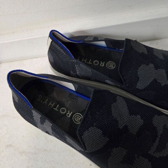 Rothys The Original Sneaker Size 9.5 Slip On Classic Knit Comfort Everyday - Picture 3 of 11